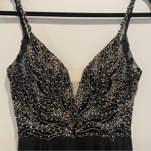 Black Tie Floor Length Gown - Picture 2 of 5